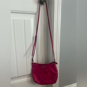 Pink Coach Crossbody